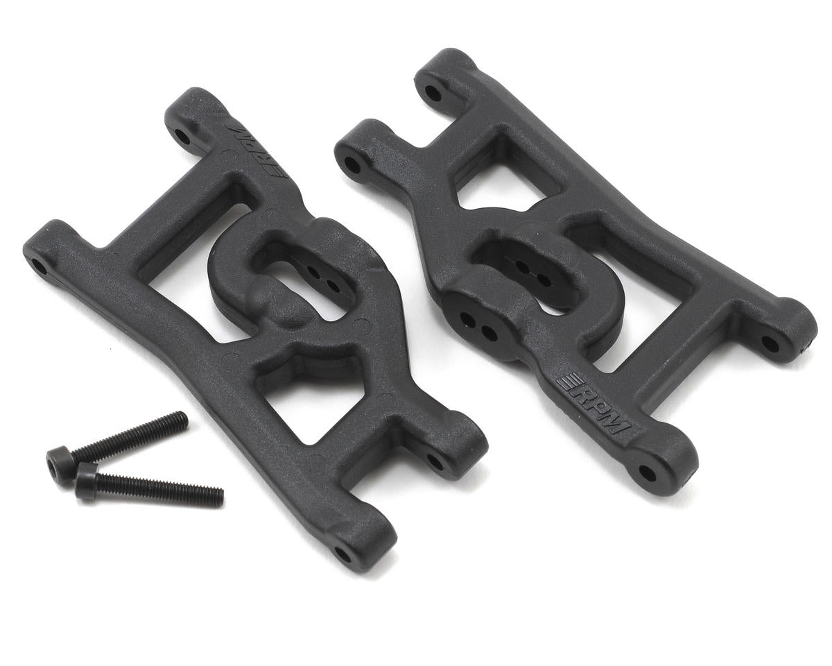 RPM Front A-Arms for Traxxas Nitro Rustler/Bandit (Black) (2)