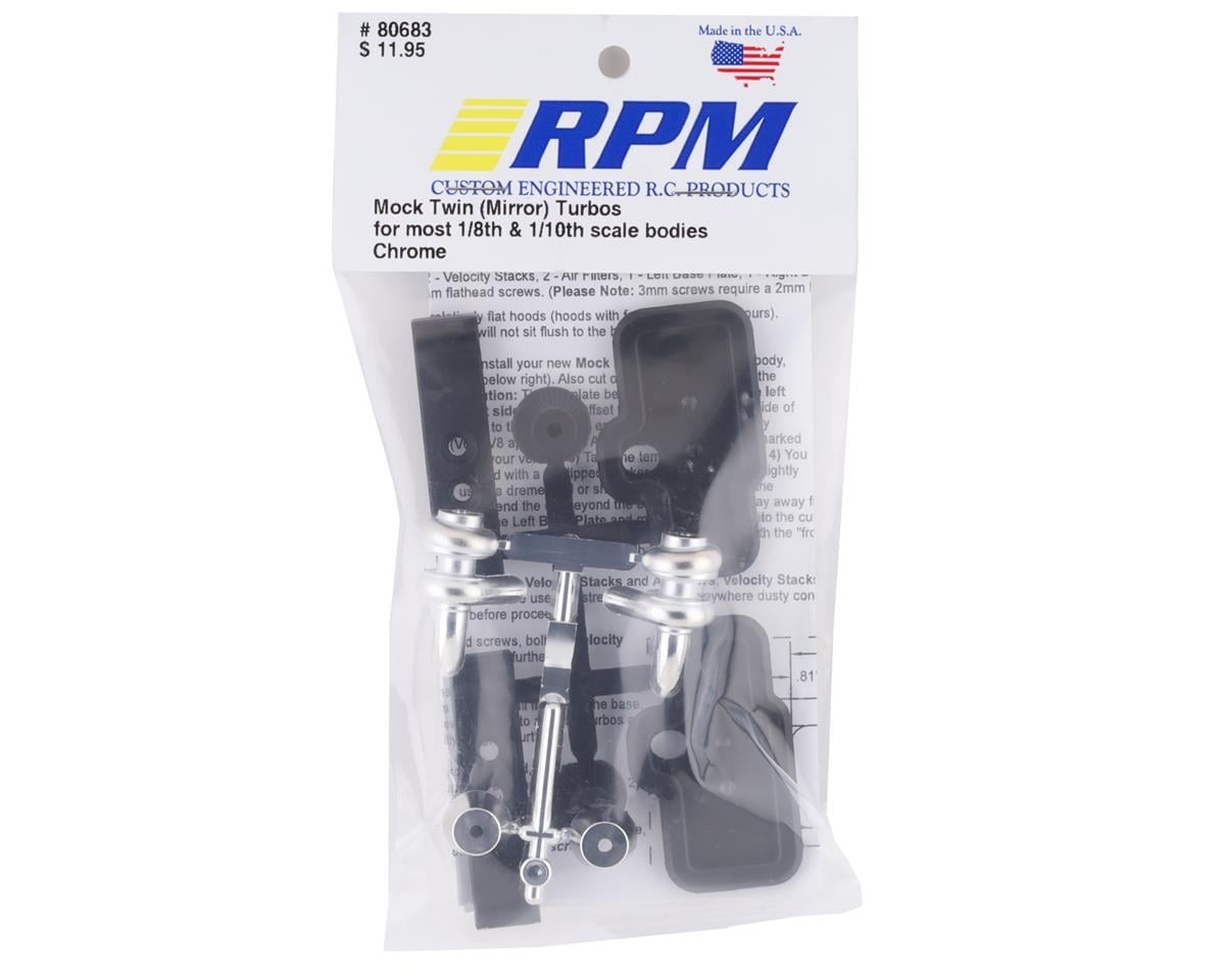 RPM Mock Mirror Turbos (Chrome) (2)