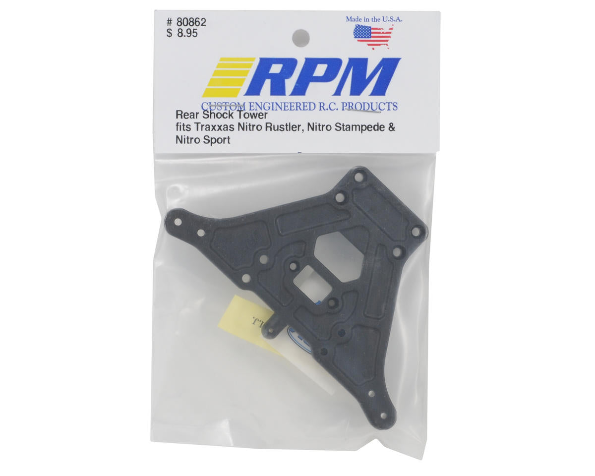 RPM Rear Shock Tower for Traxxas Nitro Rustler/Stampede