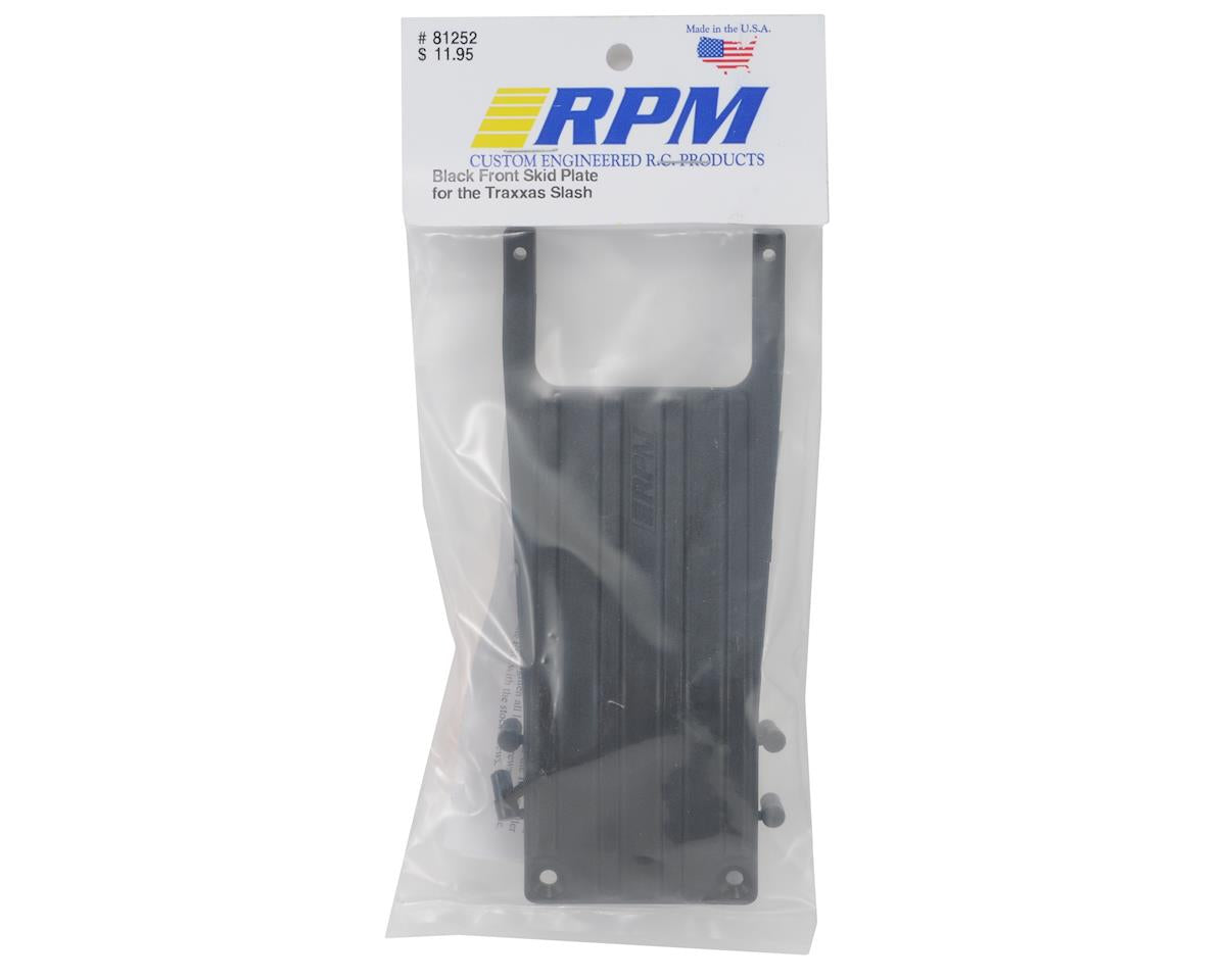 RPM Front Skid Plate for Traxxas Slash (Black)