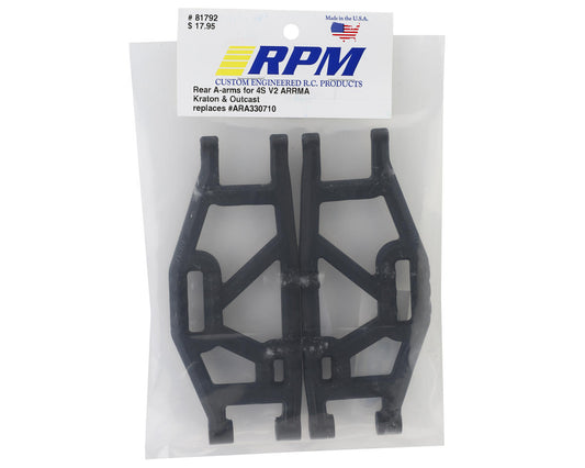 RPM Arrma Kraton/Outcast 4S BLX V2 Rear Suspension Arms (2)