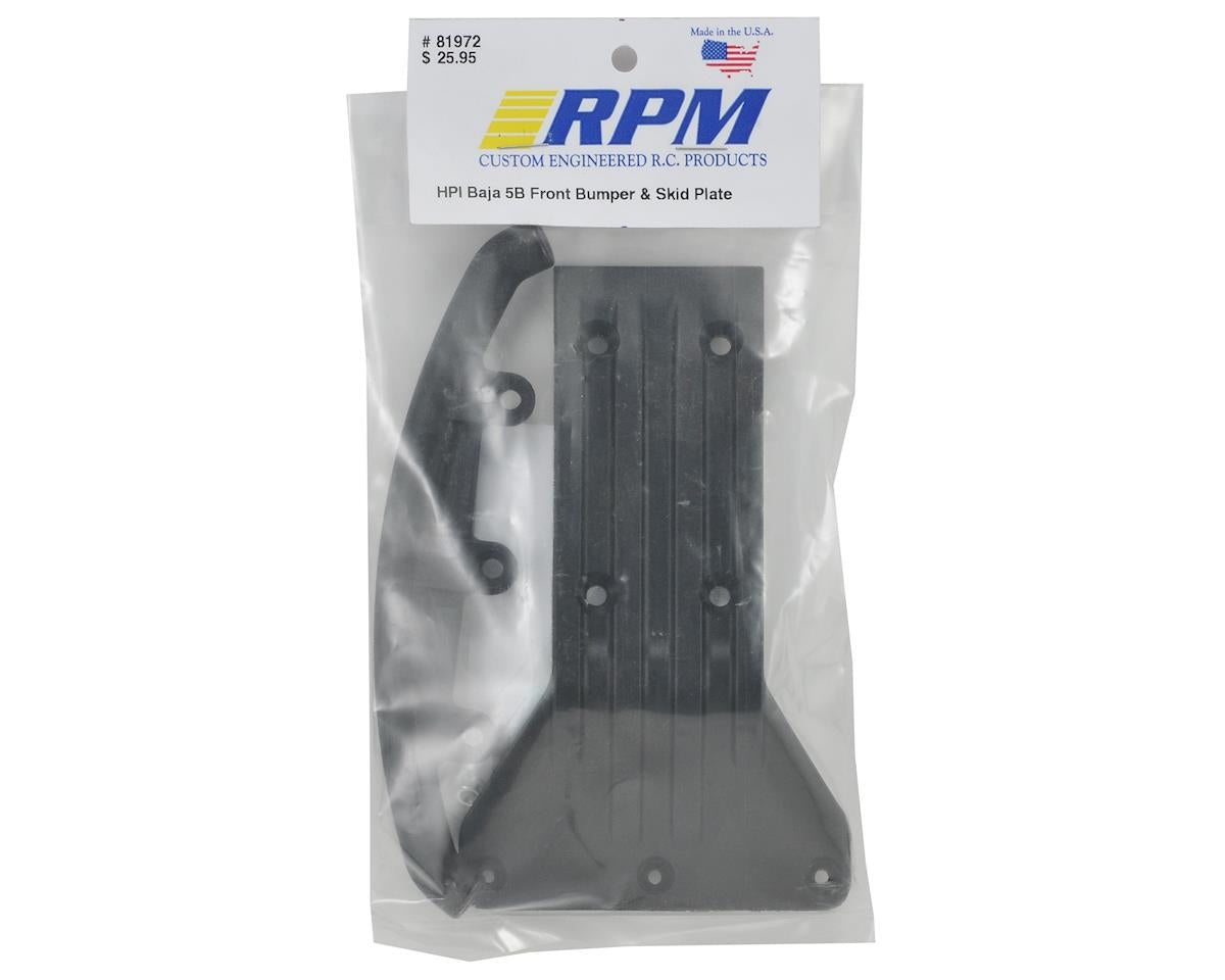 RPM Fr Bumper/Skid Plate Baja 5B