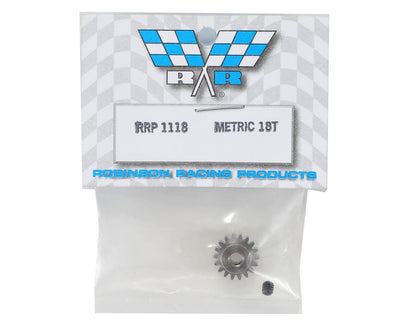 Robinson Racing Mod 0.6 Metric Pinion Gear (18T)