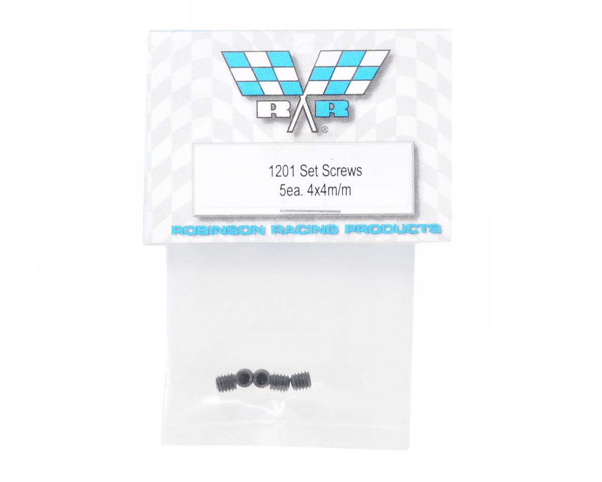 Robinson Racing 4x4mm Set Screw (5) (5mm Pinion)