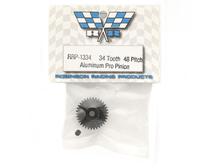 Robinson Racing "Aluminum Pro" 48P Pinion Gear (3.17mm Bore) (34T)