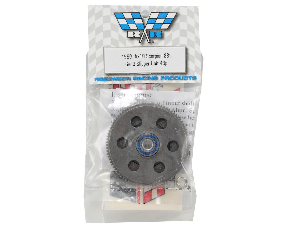 Robinson Racing GEN3 Slipper Unit w/88T Steel Spur Gear