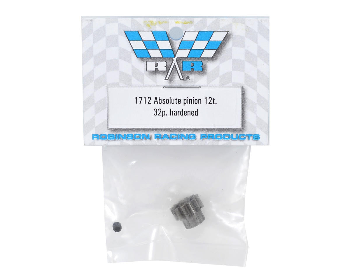 Robinson Racing Absolute 32P Hardened Pinion Gear (12T)