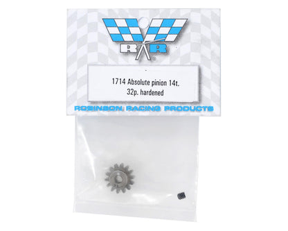 Robinson Racing Absolute 32P Hardened Pinion Gear (14T)