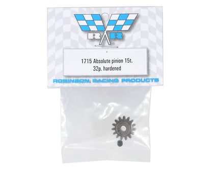 Robinson Racing Absolute 32P Hardened Pinion Gear (15T)