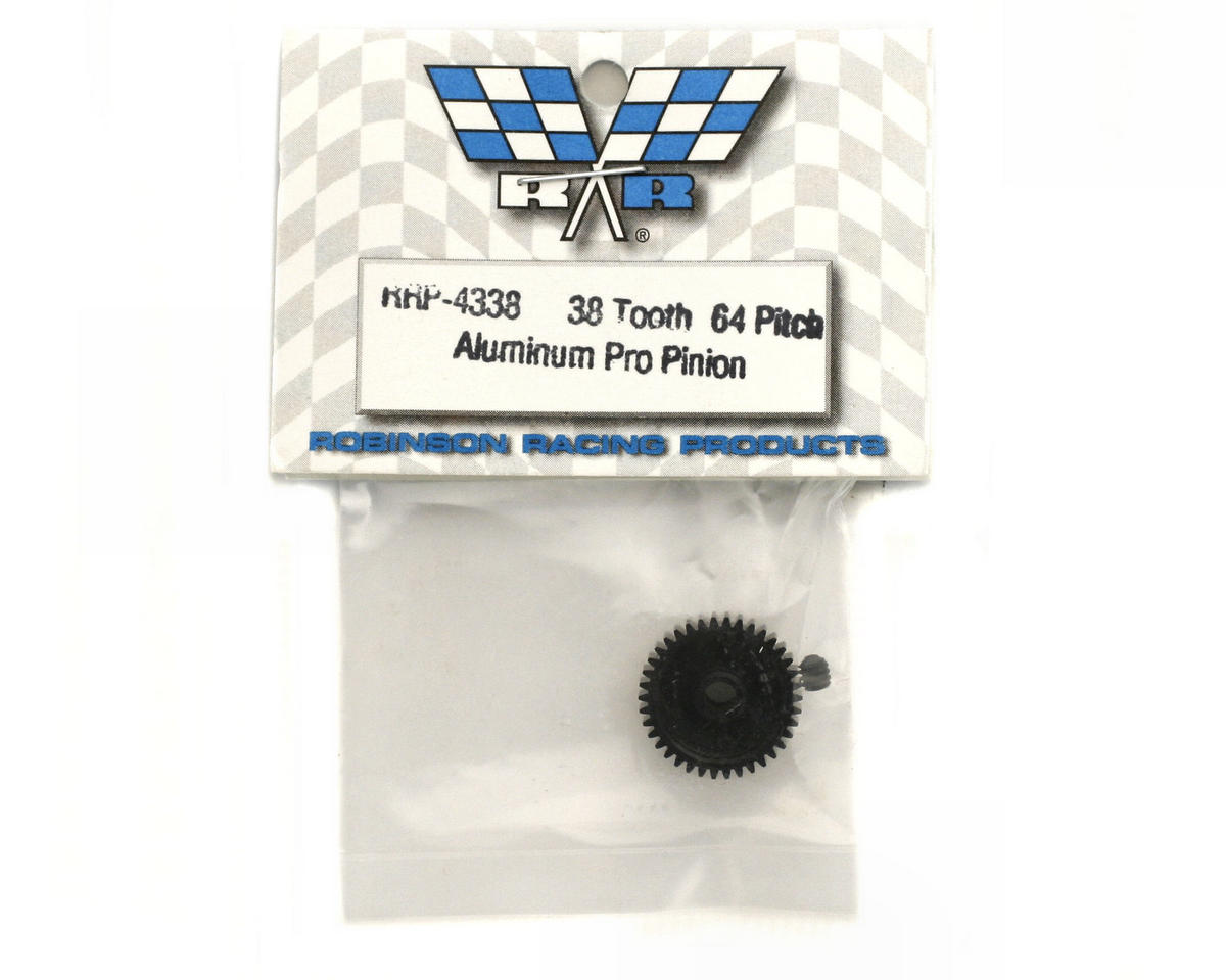 Robinson Racing "Aluminum Pro" 64P Pinion Gear (38T)