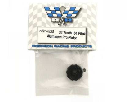 Robinson Racing "Aluminum Pro" 64P Pinion Gear (38T)
