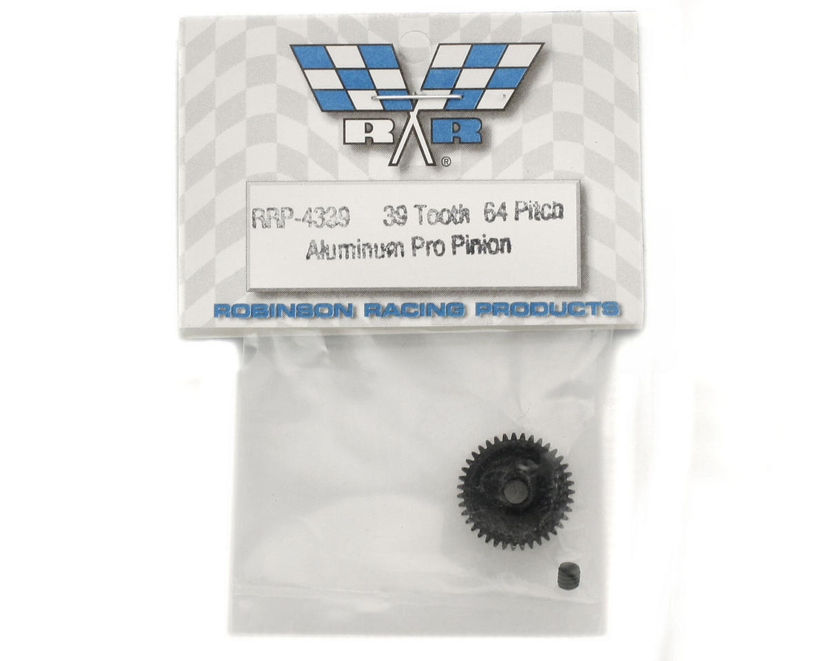 Robinson Racing "Aluminum Pro" 64P Pinion Gear (39T)
