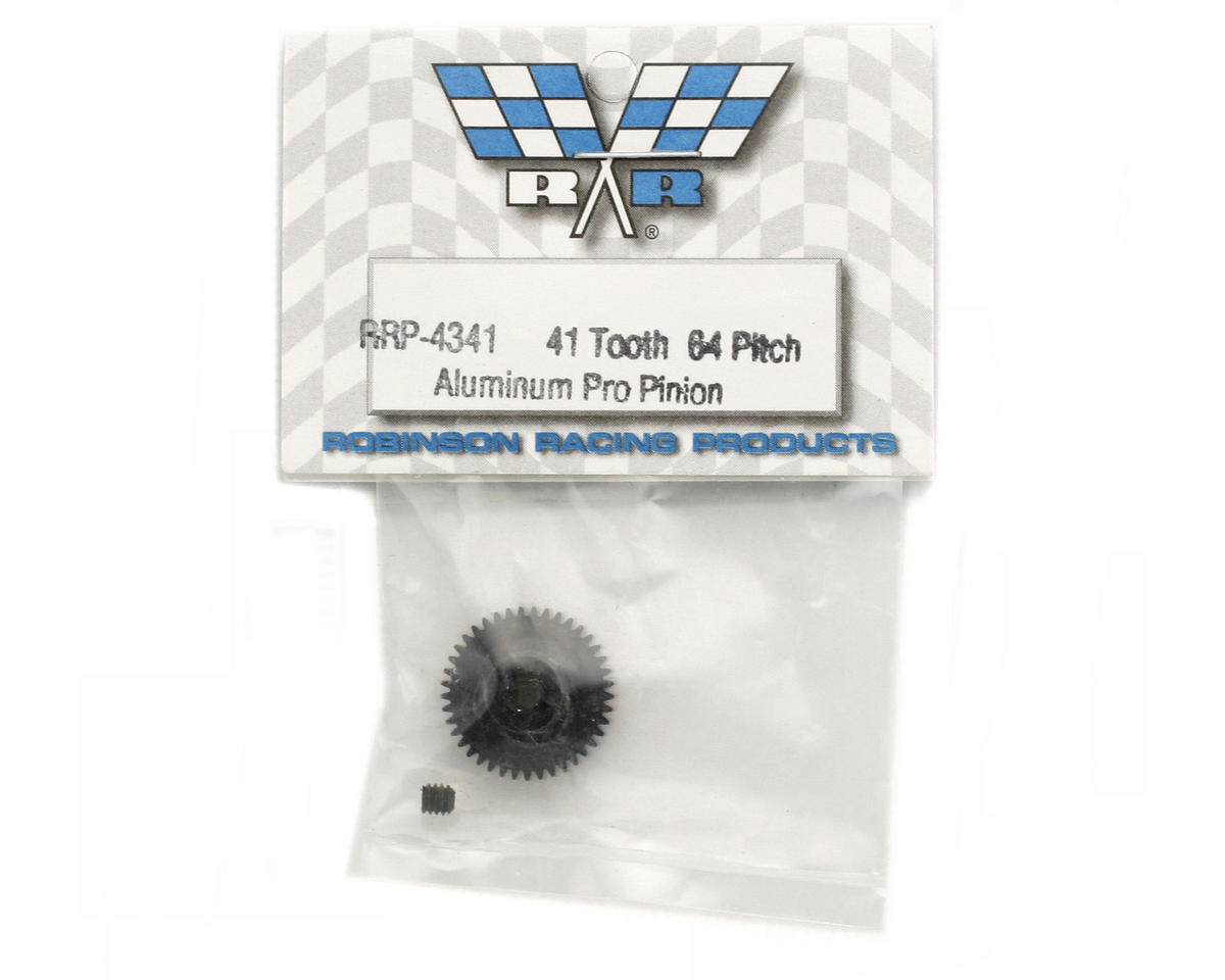 Robinson Racing "Aluminum Pro" 64P Pinion Gear (41T)