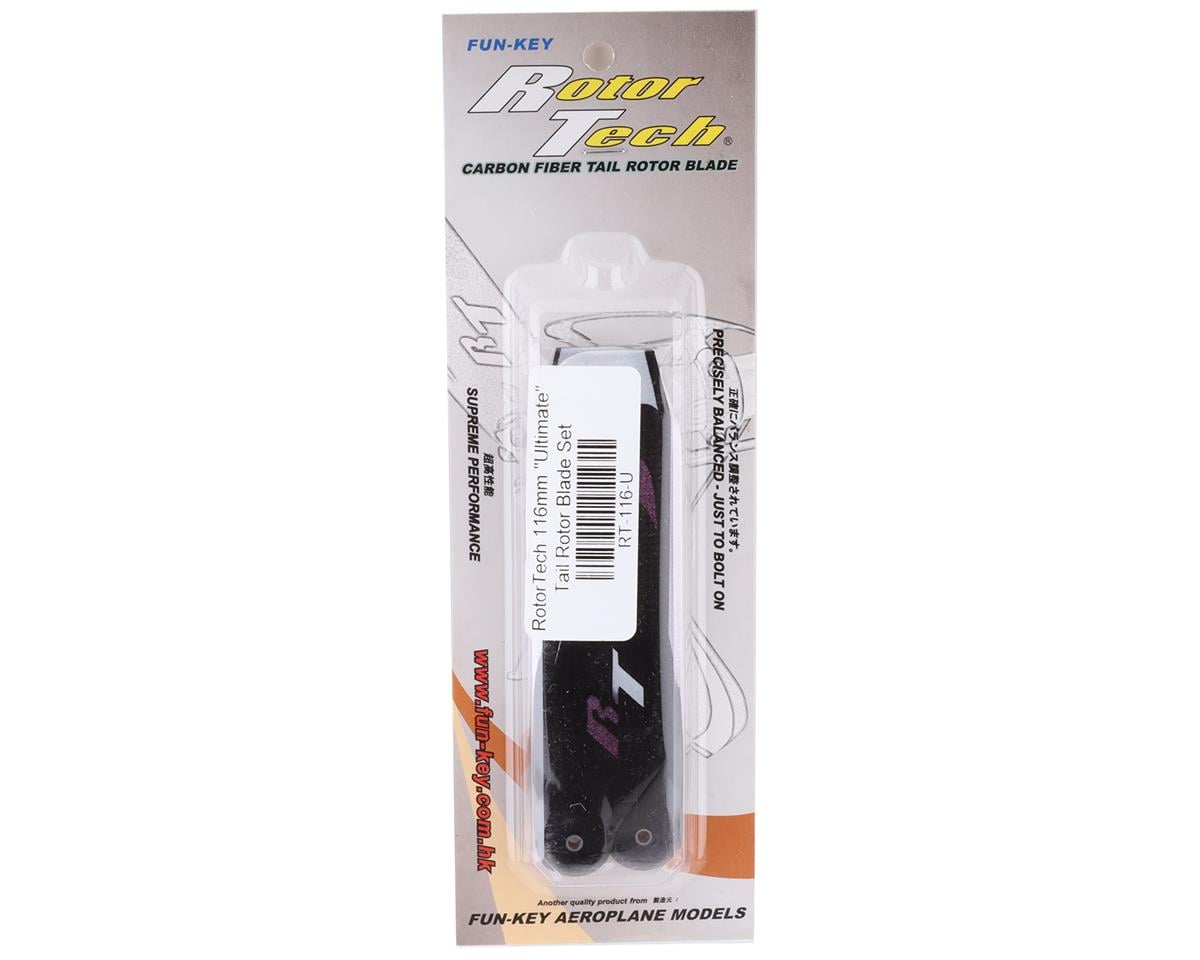 RotorTech 116mm "Ultimate" Tail Rotor Blade Set