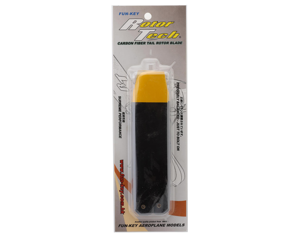 RotorTech RT Carbon 130mm Tail Rotor Blades (Industrial) (5mm Grip)