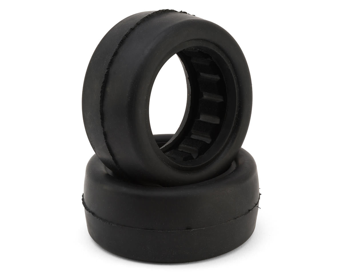 Raw Speed RC "Slick" 2.2" 1/10 Front 4WD Buggy Tires (2) (Medium/Soft)