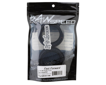 Raw Speed RC Fast Forward 1/10 4WD Buggy Tires (2) (Carpet)