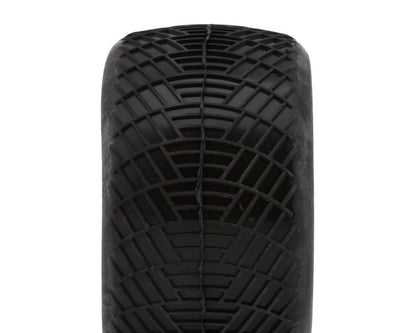 Raw Speed RC Radar 2.2" 1/10 Rear Buggy Tires (2) (Clay)