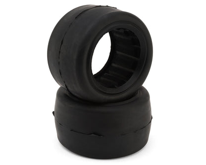 Raw Speed RC Slick Low Pro 2.2" 1/10 Rear Oval Tires (2) (Medium/Soft)