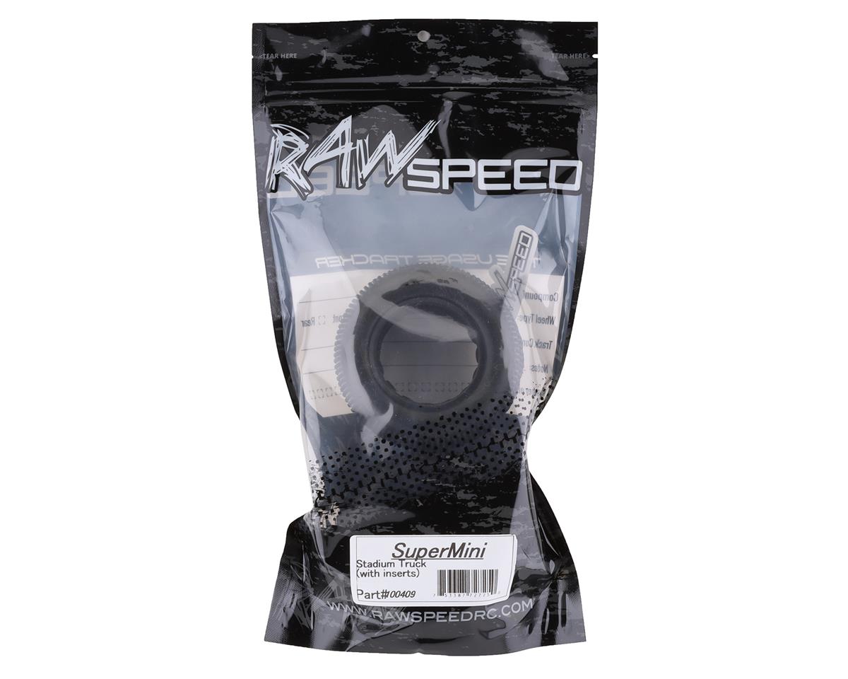 Raw Speed RC SuperMini 2.2" 1/10 Stadium Truck Tires (2) (Super Soft)