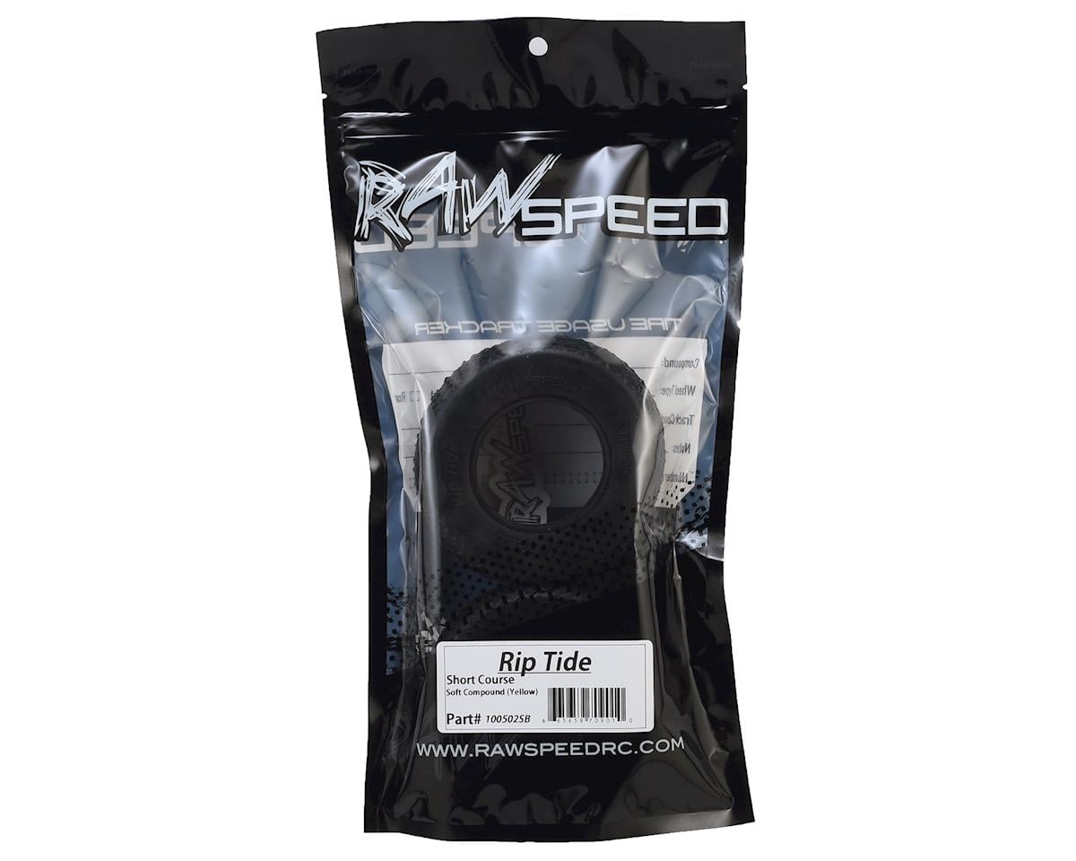 Raw Speed RC "Rip Tide" Short Course Tires (2) (Soft)