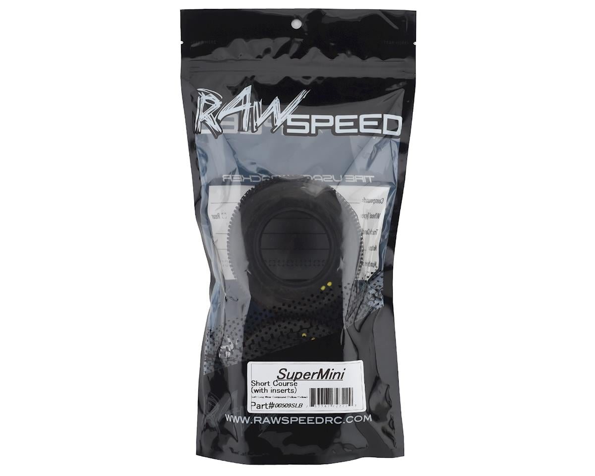 Raw Speed RC SuperMini Short Course Tires (2) (Soft - Long Wear)