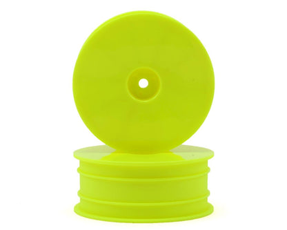 Raw Speed RC 2.2" 1/10 2WD Front Wheels (Yellow) (2) (B6/RB6)