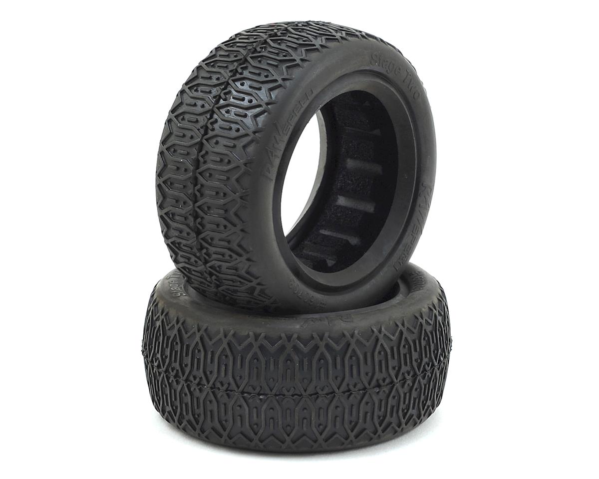 Raw Speed RC Stage Two 2.2" Front 4WD Buggy Tires (2) (Super Soft)