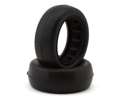 Raw Speed RC Slick 2.2" 1/10 2WD Front Buggy Tires (2) (Blue Dot)