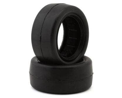 Raw Speed RC Slick 2.2" 1/10 2WD/4WD Front Buggy Tires (2) (Blue Double Dot)