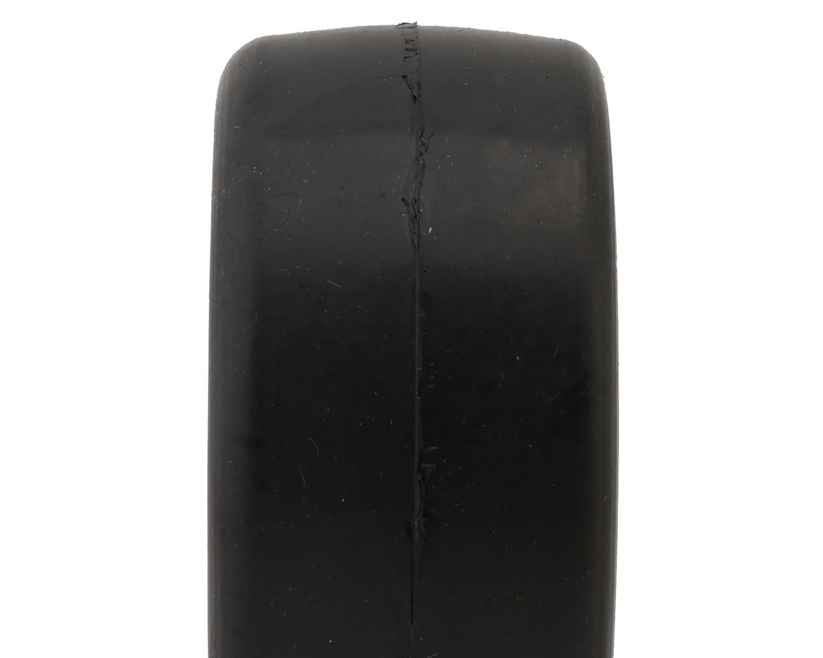 Raw Speed RC Slick 2.2" 1/10 2WD/4WD Front Buggy Tires (2) (Blue Double Dot)