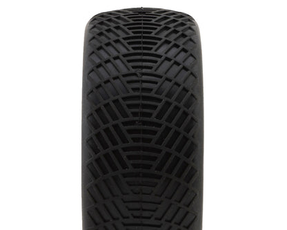 Raw Speed RC Radar 1/8 Buggy Pre-Mounted Tires (White) (2) (Super Soft)