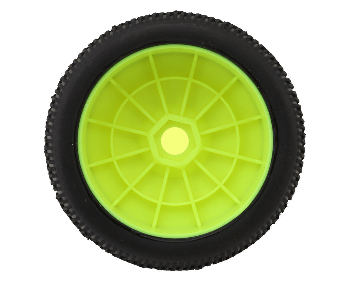 Raw Speed RC Aurora 1/8 Buggy Pre-Mounted Tires (Yellow) (2) (Soft)