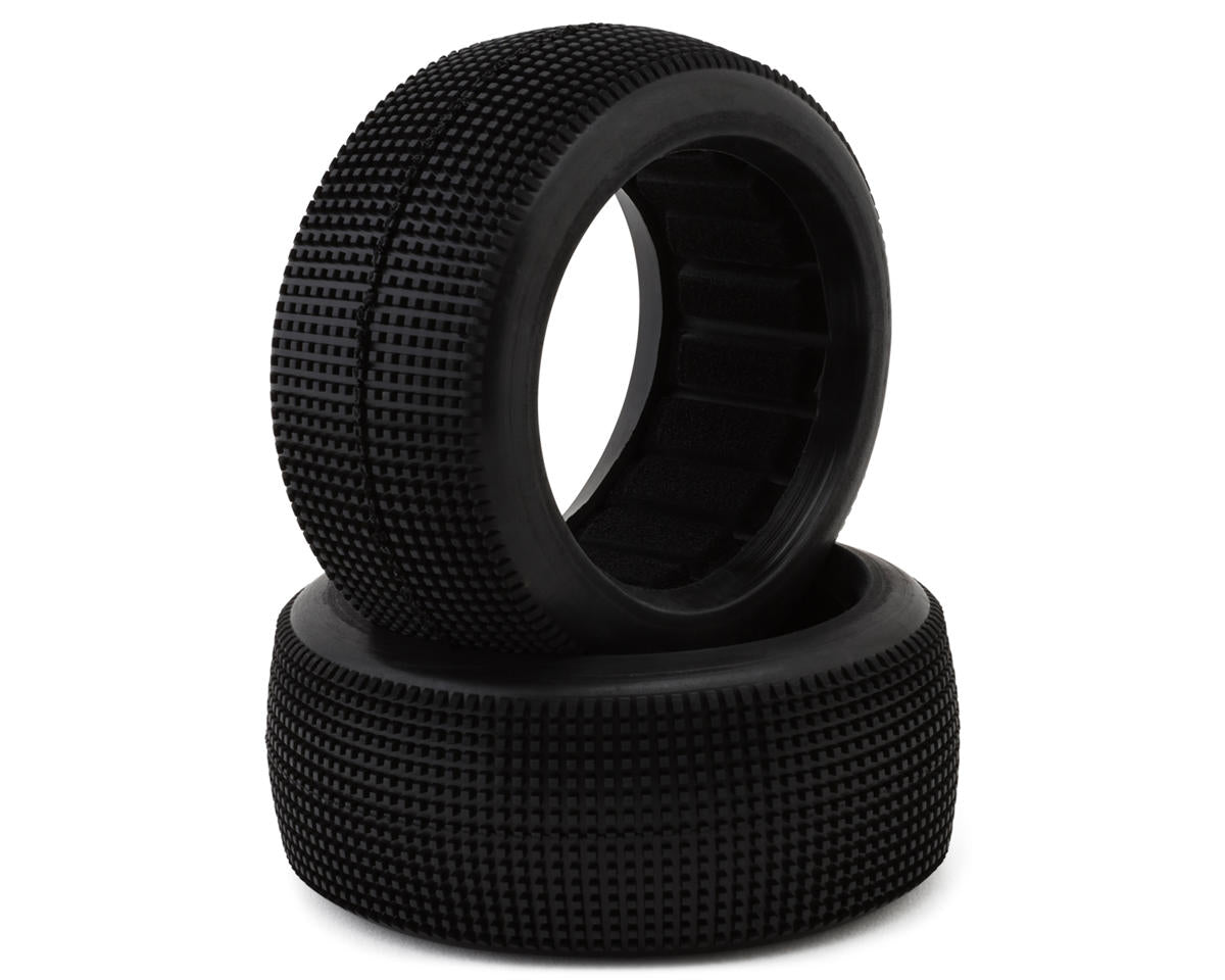Raw Speed RC Mach One 1/8 Buggy Tires (2) (Clay)