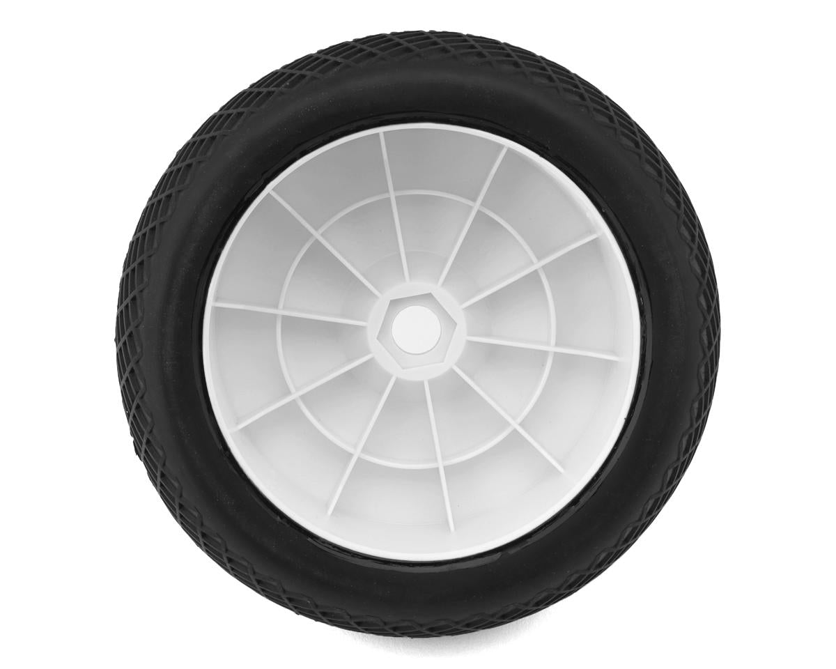Raw Speed RC Radar 1/8 Truggy Pre-Mounted Tires (White) (2) (Clay)