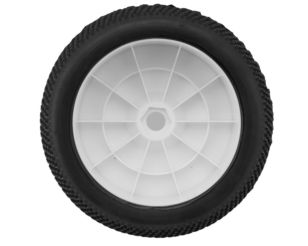 Raw Speed RC Villain 1/8 Truggy Pre-Mounted Tires (White) (2)