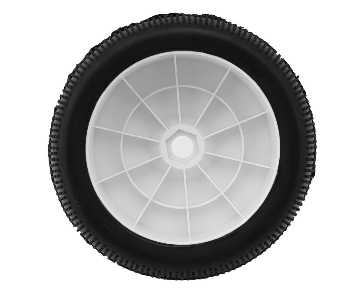 Raw Speed RC SuperMini 1/8 Truggy Pre-Mounted Tires (White) (2)