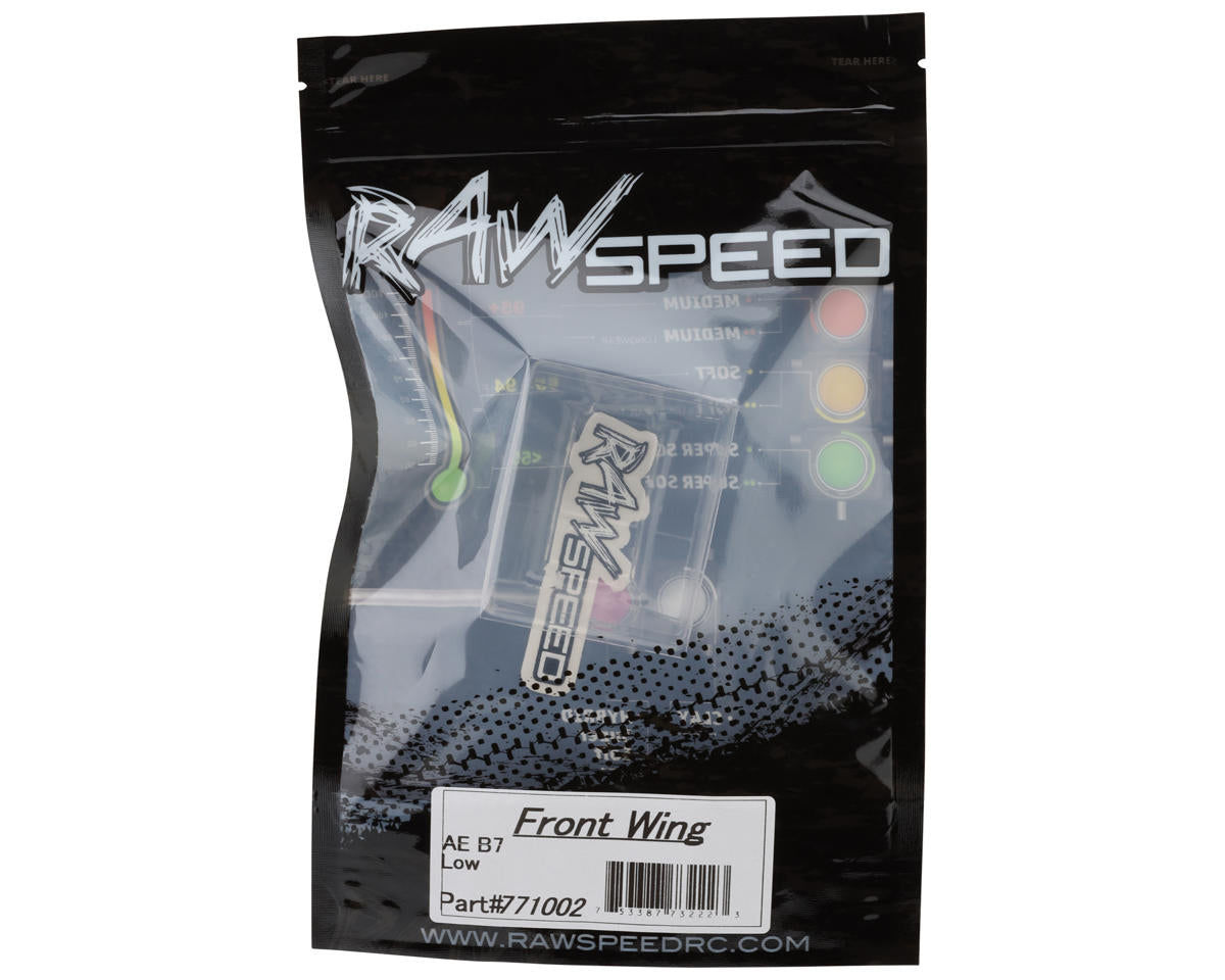 Raw Speed RC Team Associated RC10B7/RC10B7D Polycarbonate Front Lower Wings