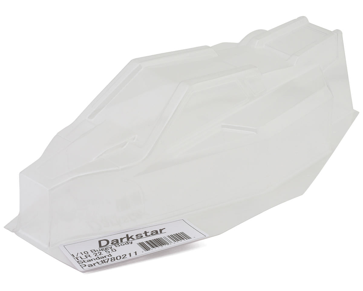 Raw Speed RC TLR 22 5.0 Darkstar 1/10 Buggy Body (Clear)
