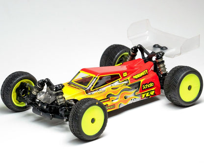 Raw Speed RC TLR 22X-4 RS-3 Buggy Body (Lightweight) (Clear)