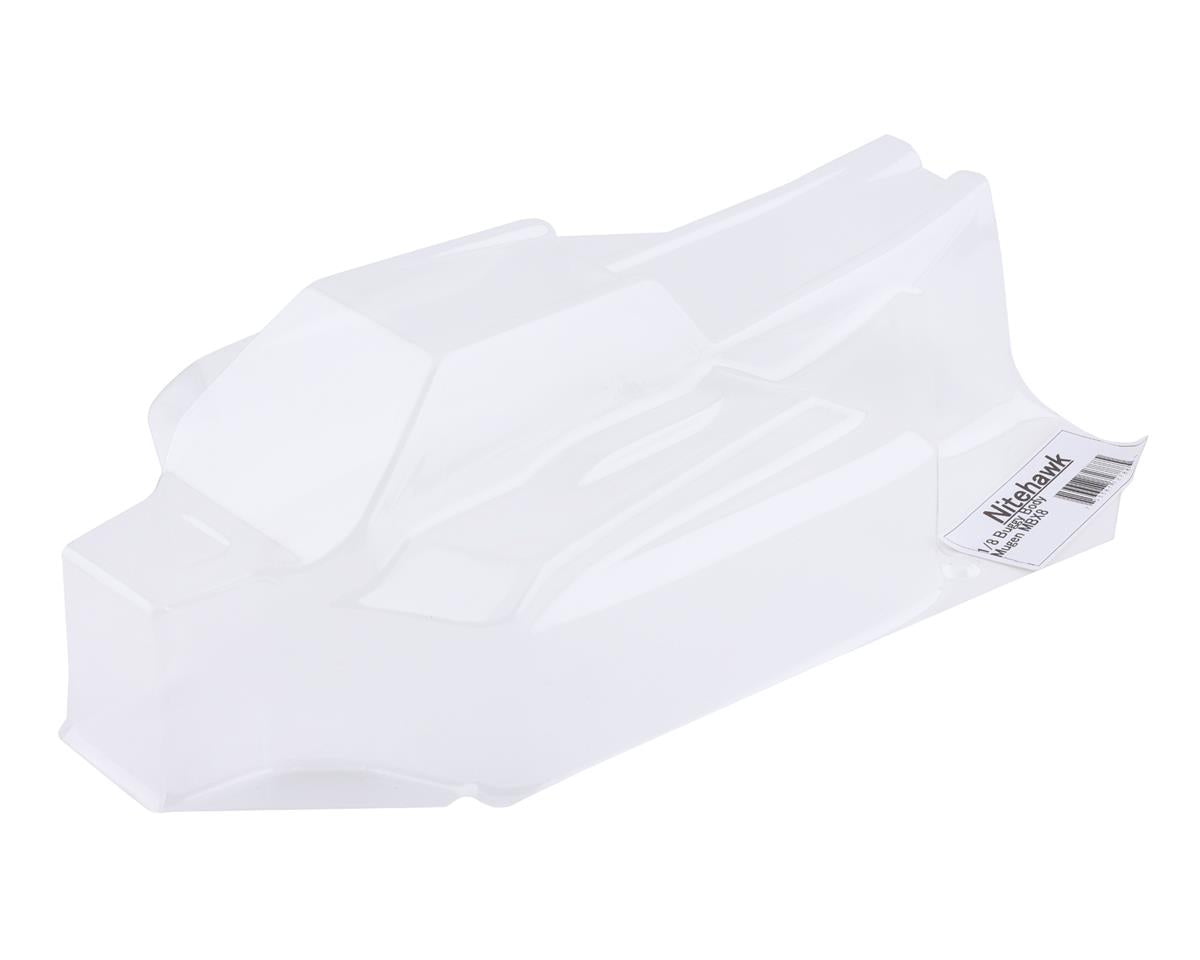 Raw Speed RC Mugen MBX8 Nitehawk 1/8 Buggy Body (Clear)