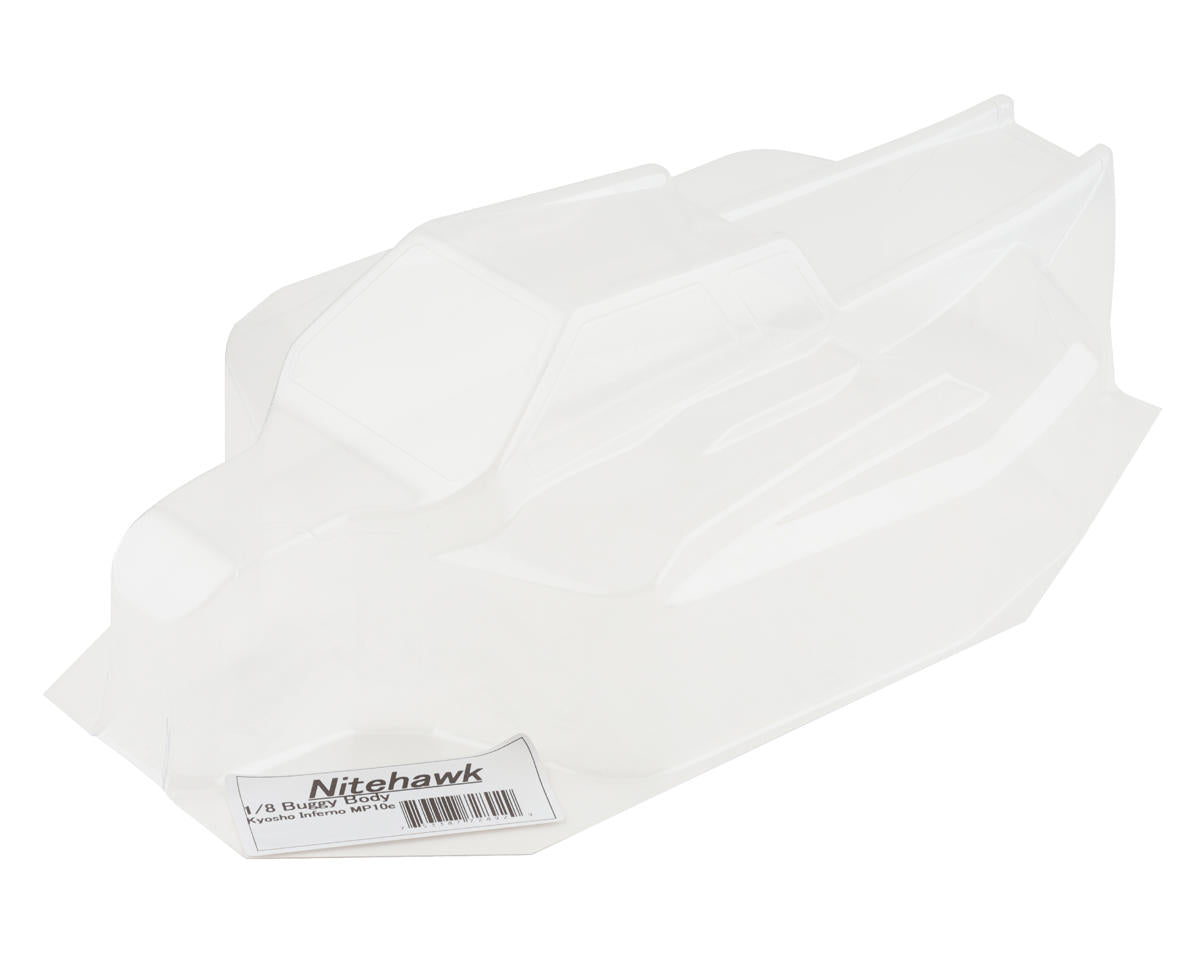 Raw Speed RC Kyosho Inferno MP10e Nitehawk 1/8 Buggy Body (Clear)