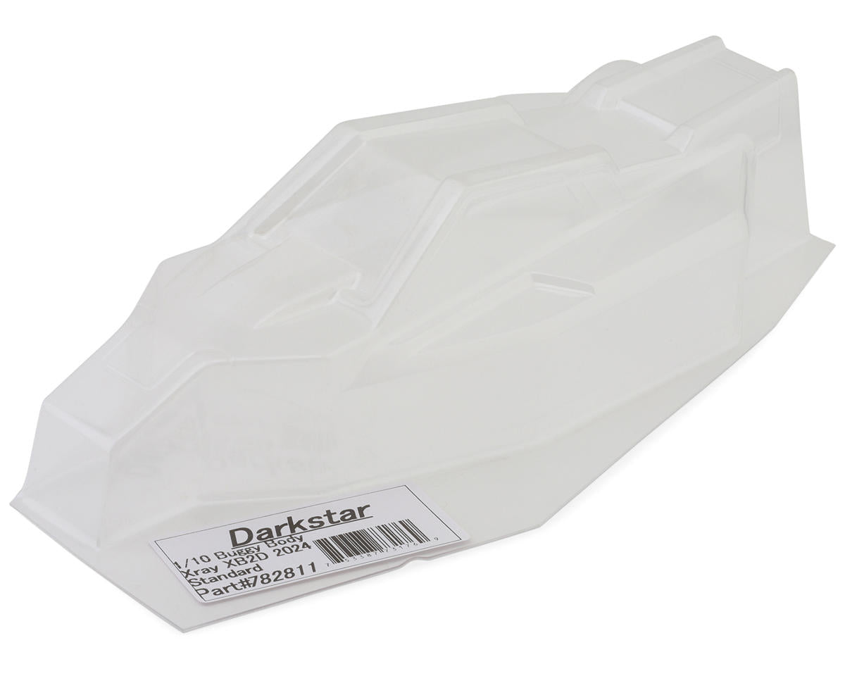 Raw Speed RC Xray XB2D 2024 Darkstar 1/10 Buggy Body (Clear)