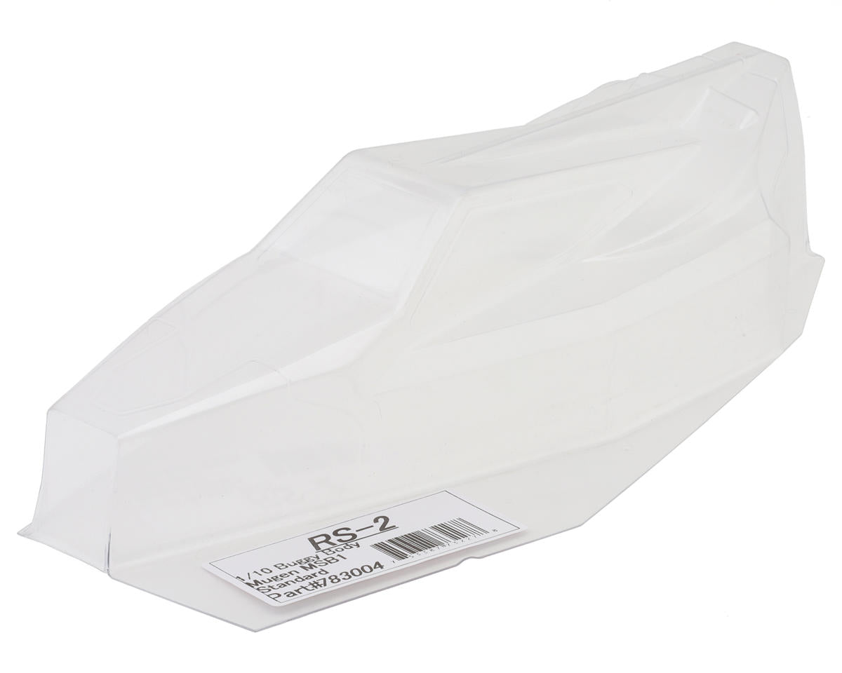 Raw Speed RC Mugen MSB1 RS-2 1/10 Buggy Body (Clear)