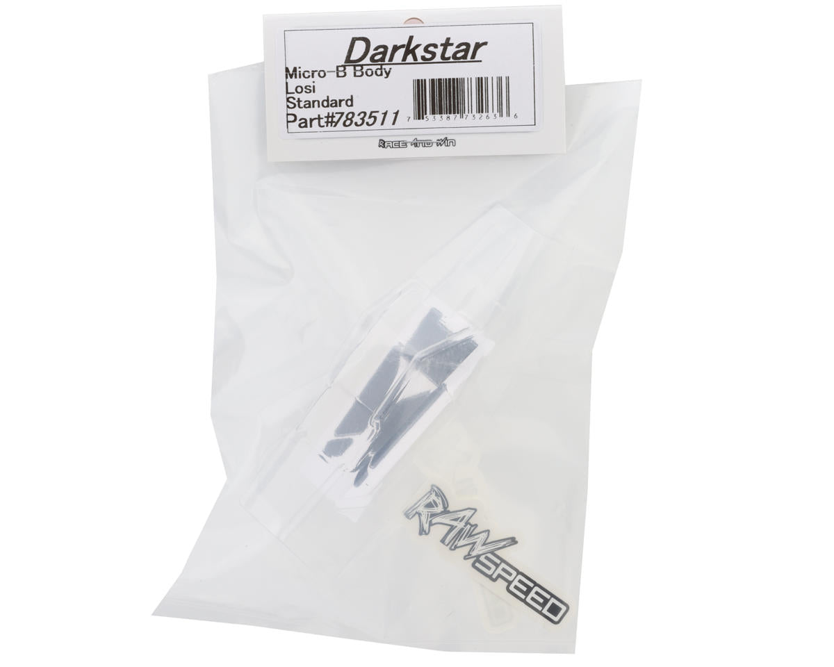 Raw Speed RC Losi® Micro-B™ Darkstar 1/24 Buggy Body (Clear)
