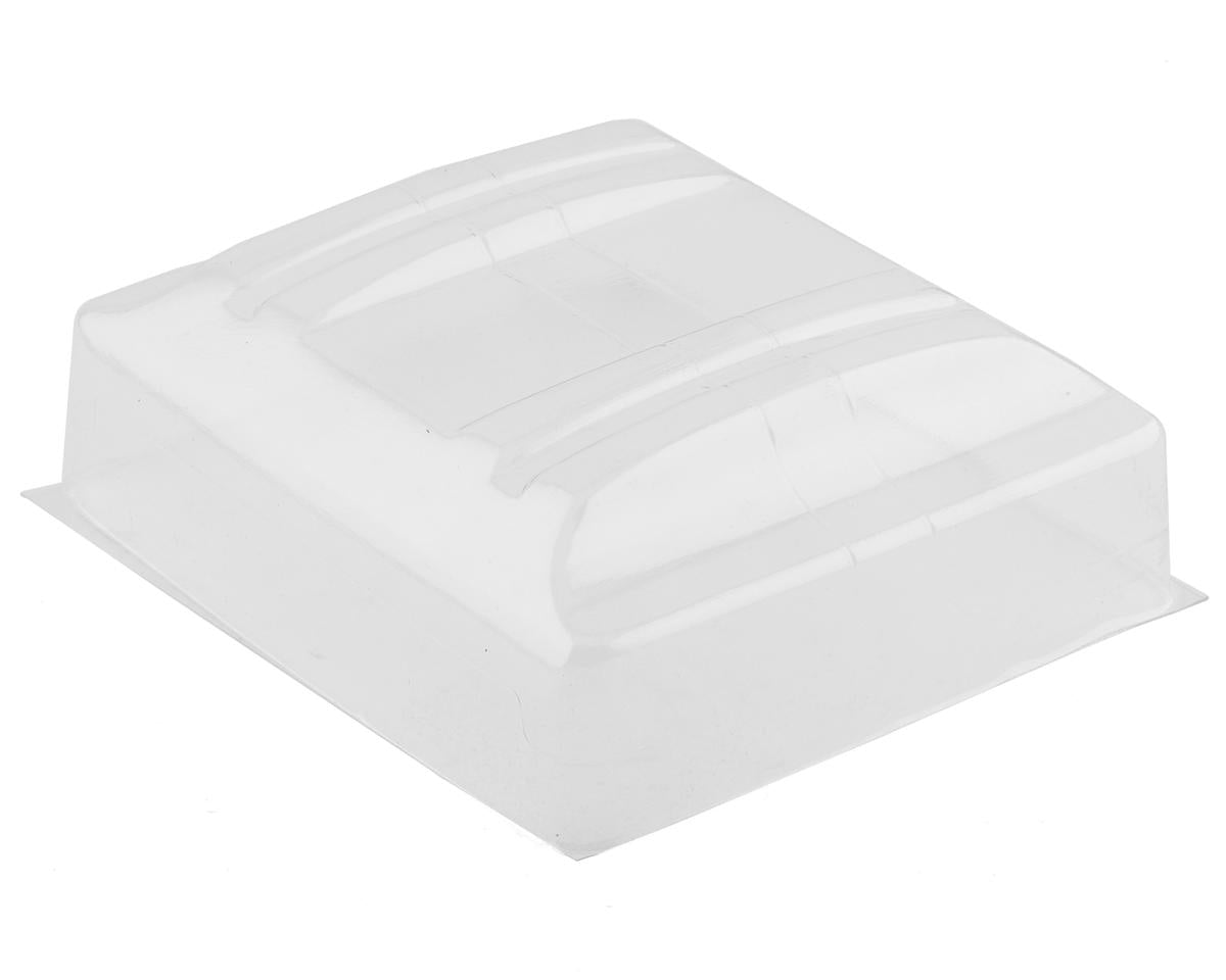 Raw Speed RC 1/10 Scale Buggy Rear Wing (Clear) (7")