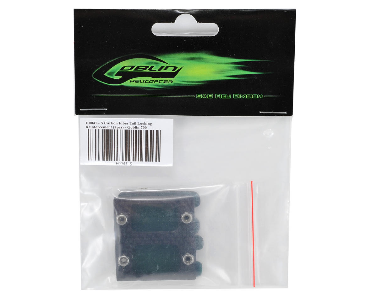 SAB Goblin Carbon Fiber Tail Locking Reinforcement Set (2)