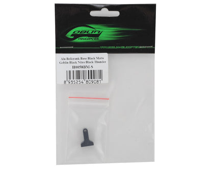 SAB Goblin Aluminum Bellcrank Base (Matte Black)