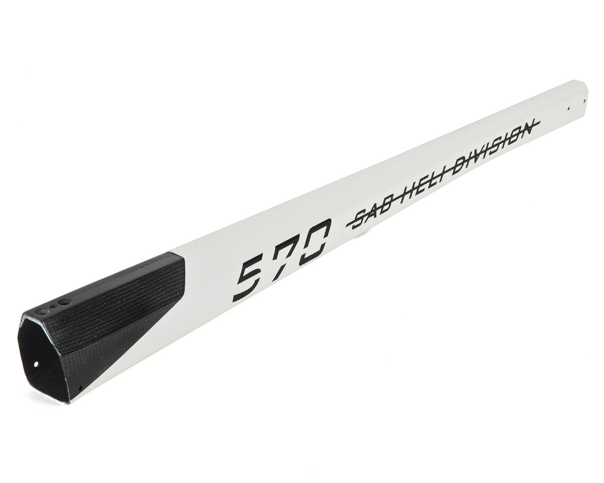 SAB Goblin Carbon Fiber Tail Boom (White)