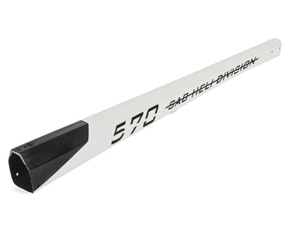 SAB Goblin Carbon Fiber Tail Boom (White)